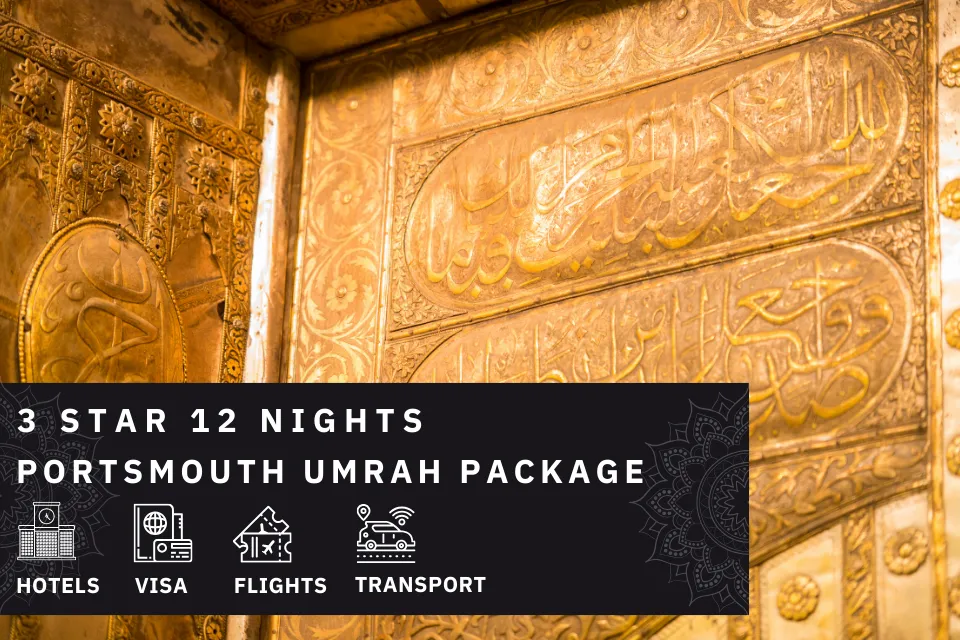 12 Nights 3 Star portsmouth Umrah Package