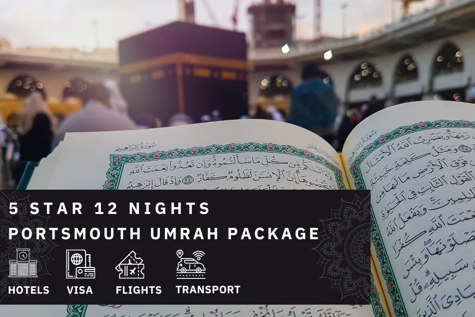 12 Nights 5 Star portsmouth Umrah Package