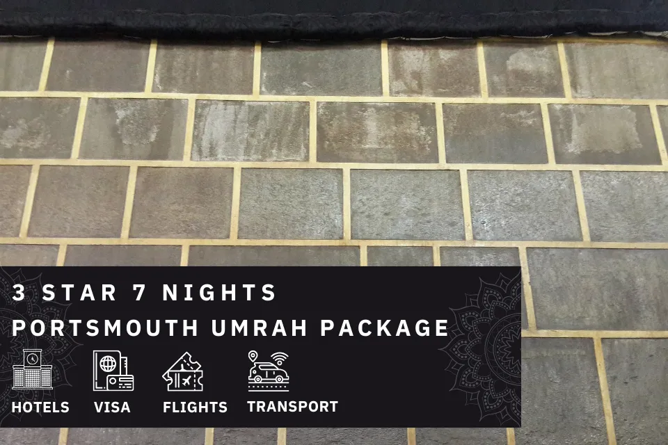 7 Nights 3 Star portsmouth Umrah Package