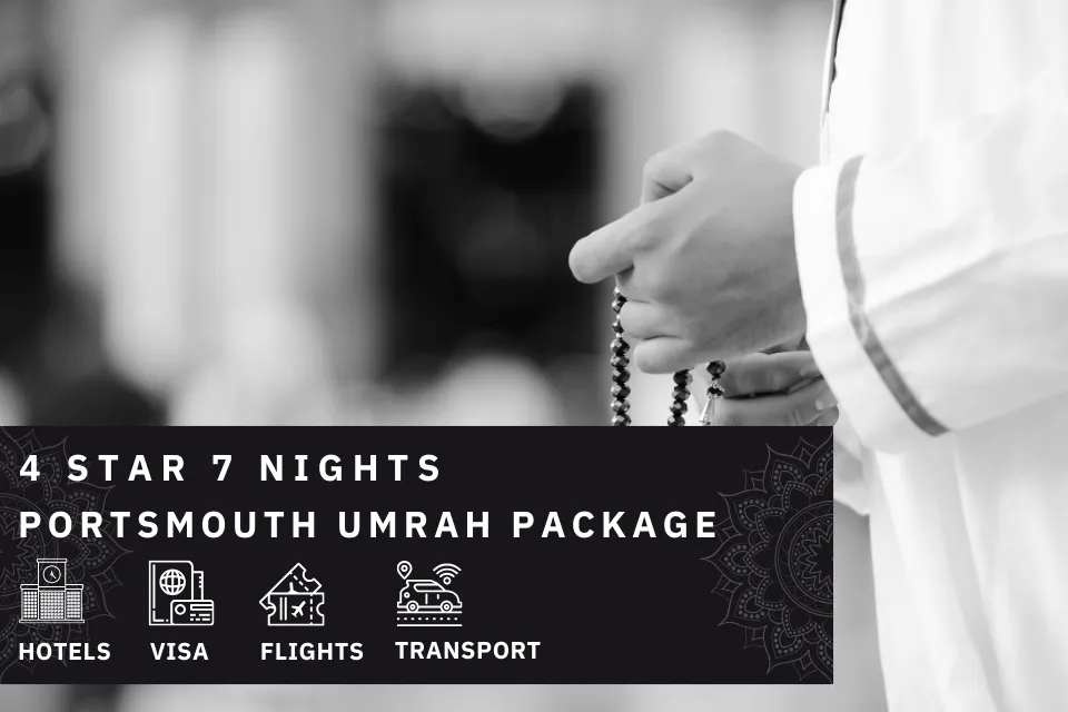 7 Nights 4 Star portsmouth Umrah Package